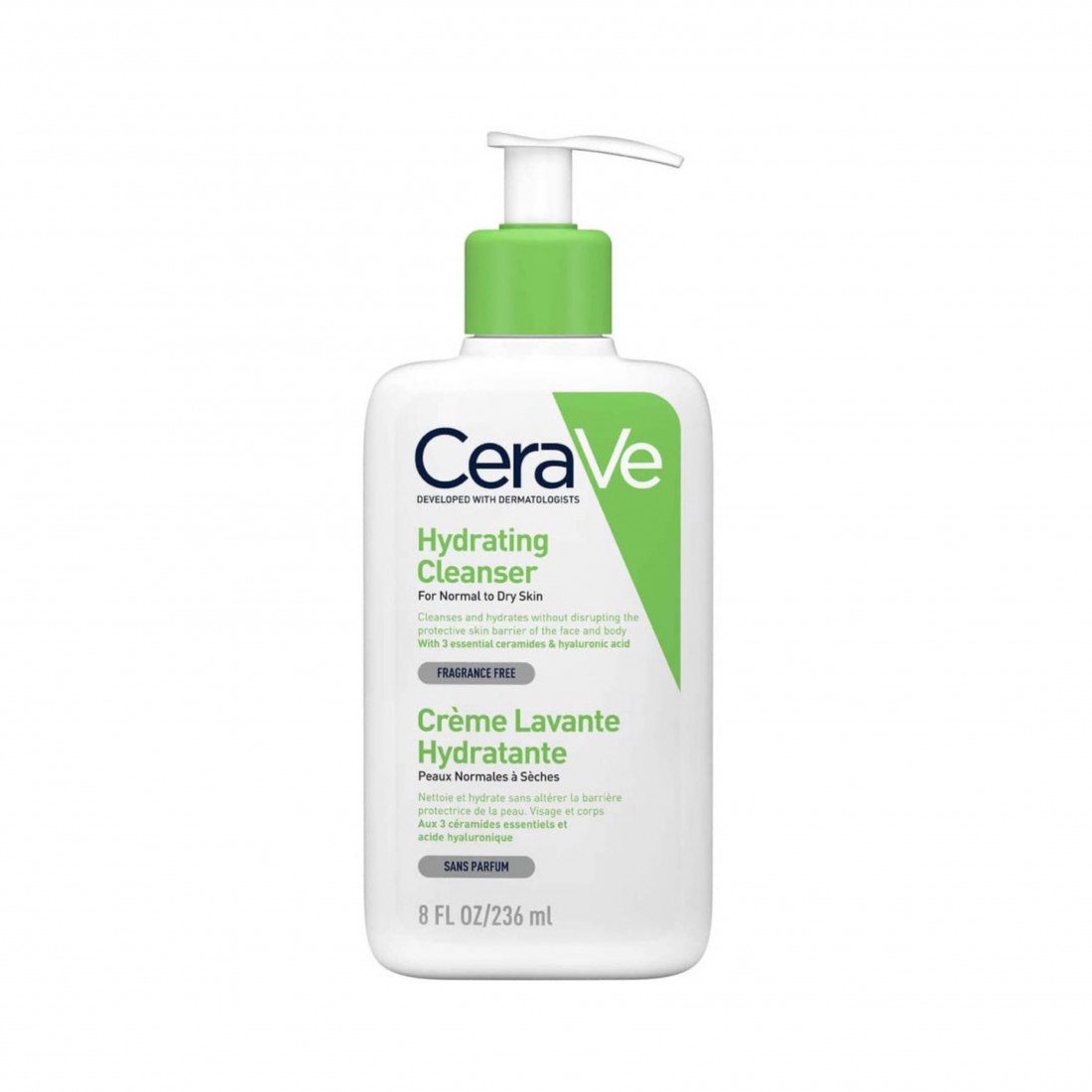 CeraVe Hydrating Cream-to-Foam Cleanser – 236 ml