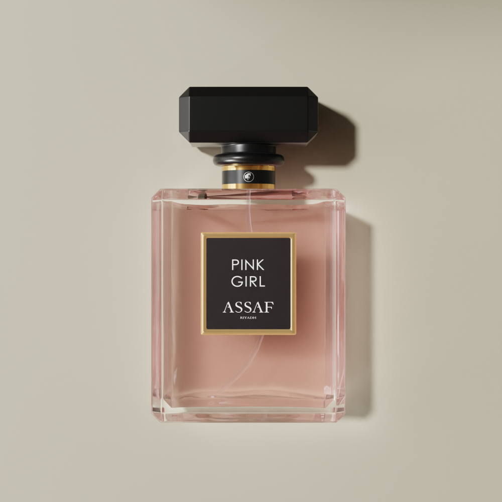 عطر بينك قيرل من عساف 