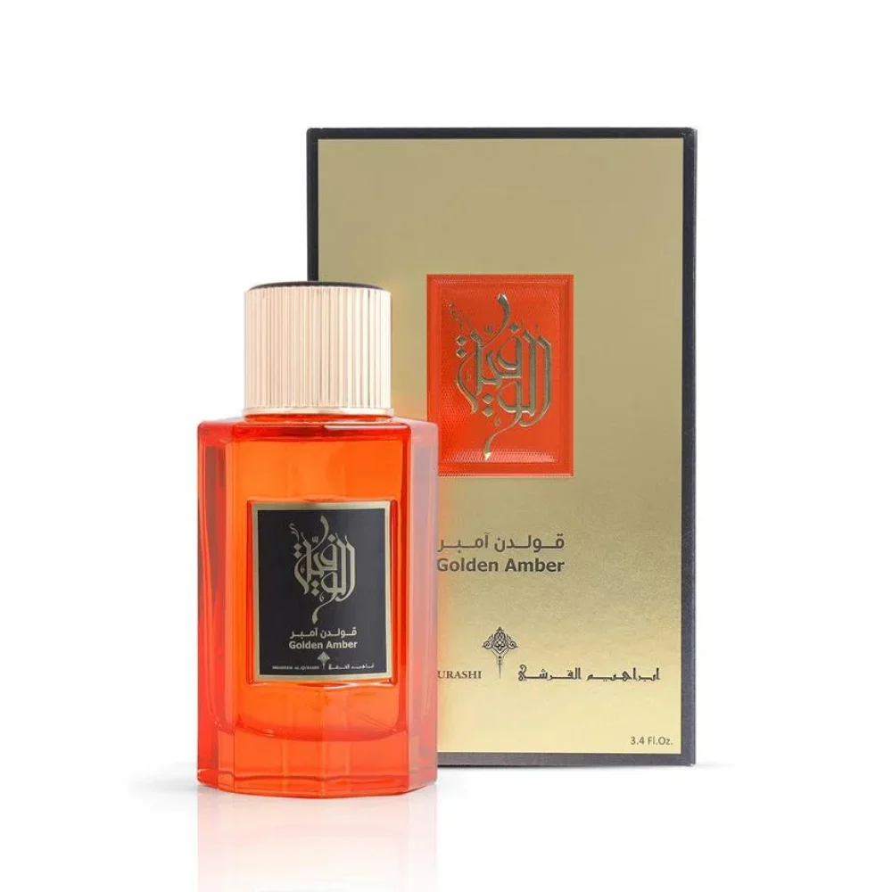 عطر قولدن آمبر من إبراهيم القرشي -100مل