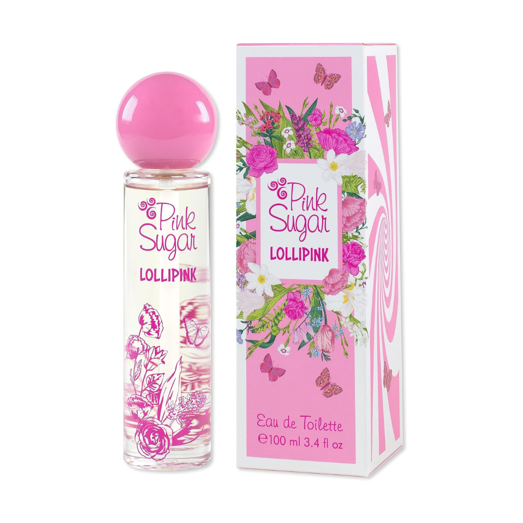Aqualina Pink Sugar Lolli Pink Body Mist - 100ml