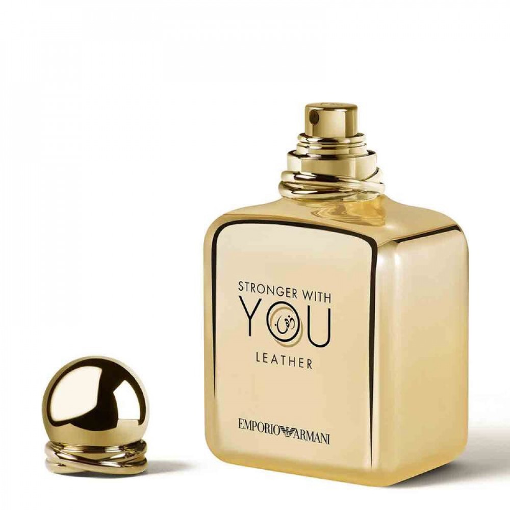عطر ارماني سترونجر ويذ يو ليذر او دو بارفيوم - 100مل