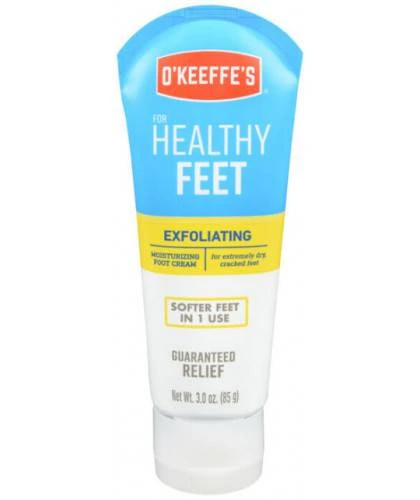كريم ترطيب وتقشر القدمين O'Keeffe's‏ للأقدام المتشققة شديدة الجفاف، (