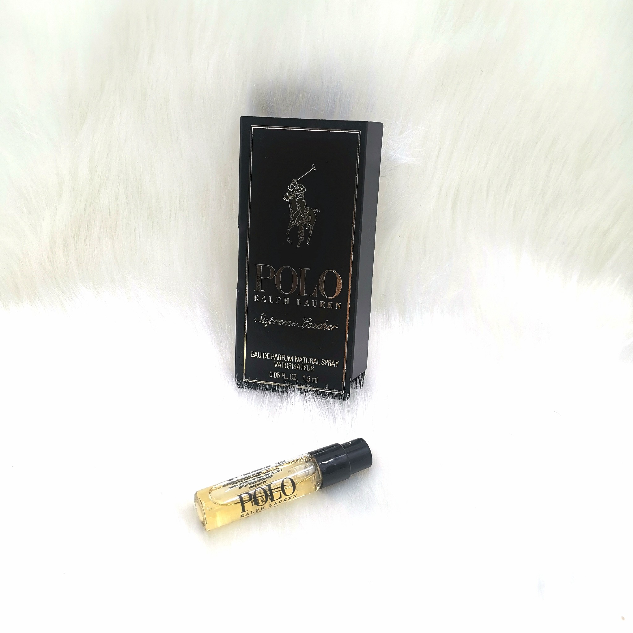 Original sample of Polo Black perfume