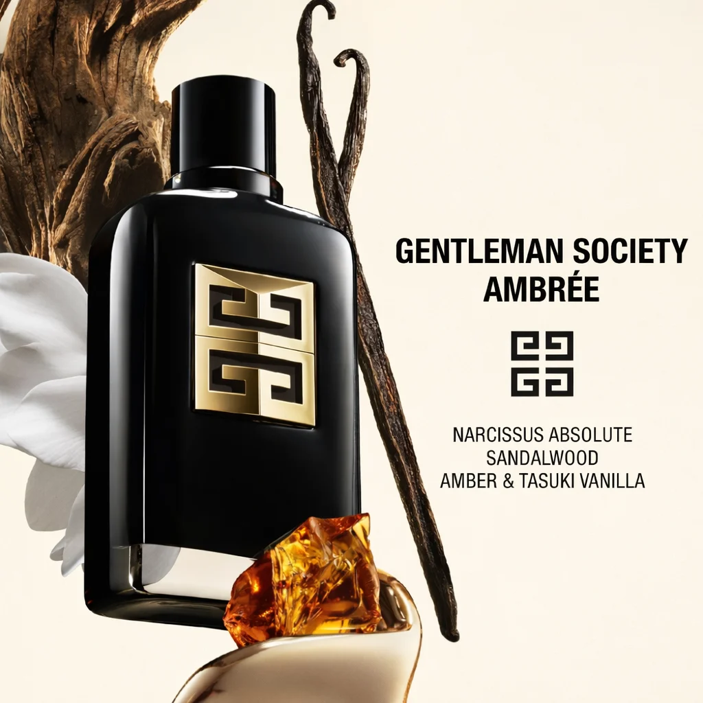عطر جيفنشي جنتلمان سوسايتي عنبر او دو بارفيوم - 100مل