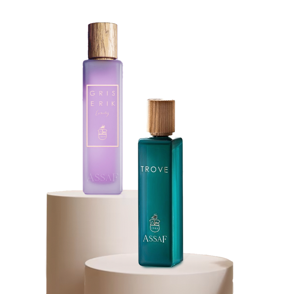 Assaf Trove Oud and Gris Erik  Incense package