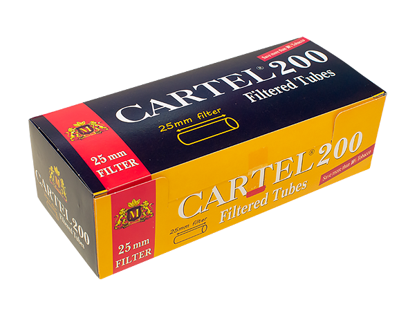  أنبوب سجائر  كارتيلا طويل سوبر 200 أنبوب 