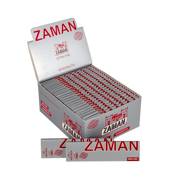  ورق لف زمان كبير فضي 