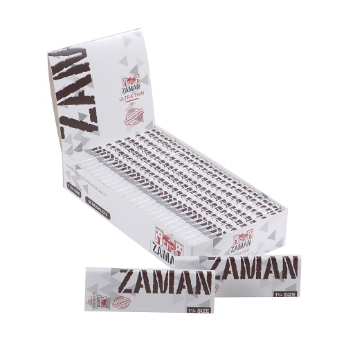  Zaman Rolling Paper 1 1/4 Brown 
