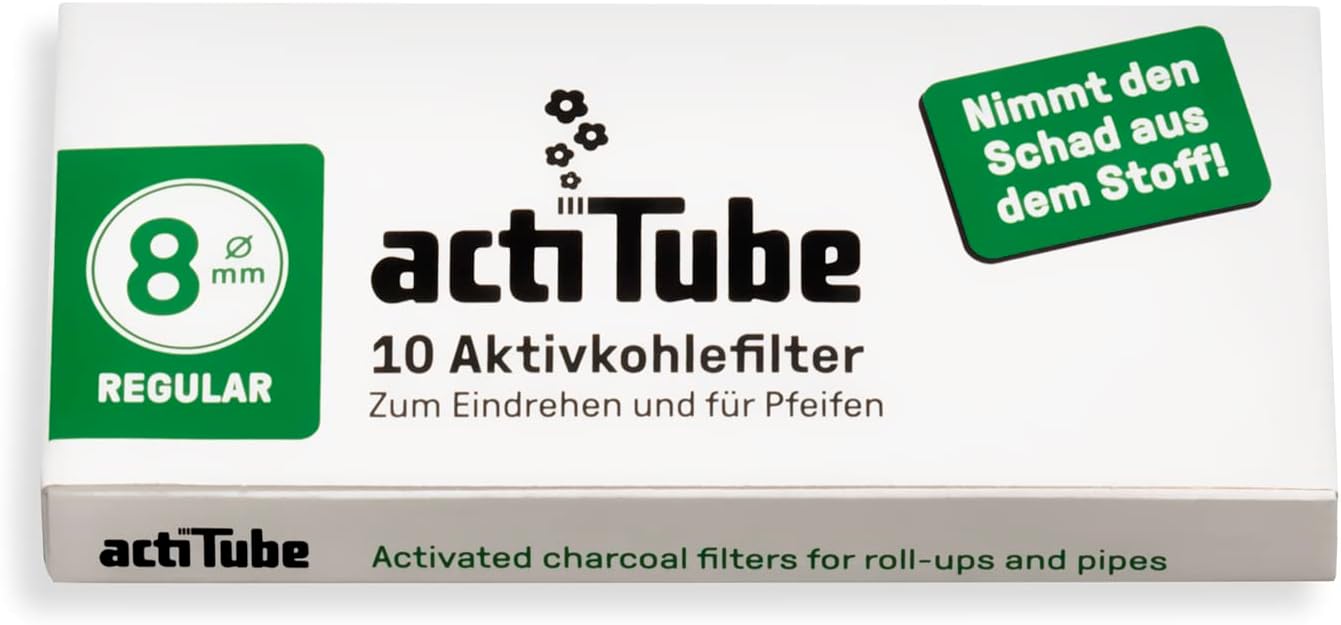  ACTITUBE Activated Carbon Filters 8mm Filter 
