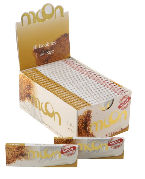  ورق لف مون وسط ذهبي  