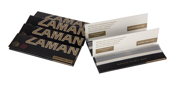  Zaman Rolling Paper King Size Black 