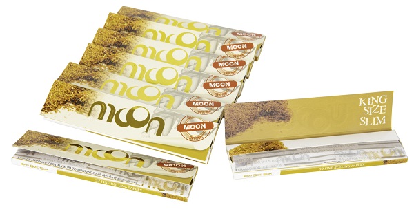  Moon Rolling Paper King Size Golden 