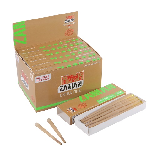  Zaman Rolling Paper 1 1/4 Pre Roll BROWN 