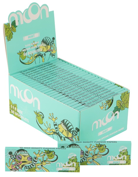  Moon Rolling Paper 1 1/4 Mint 