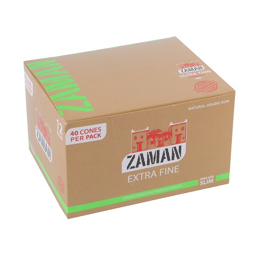 Zaman Rolling Paper 1 1/4 Pre Roll BROWN 