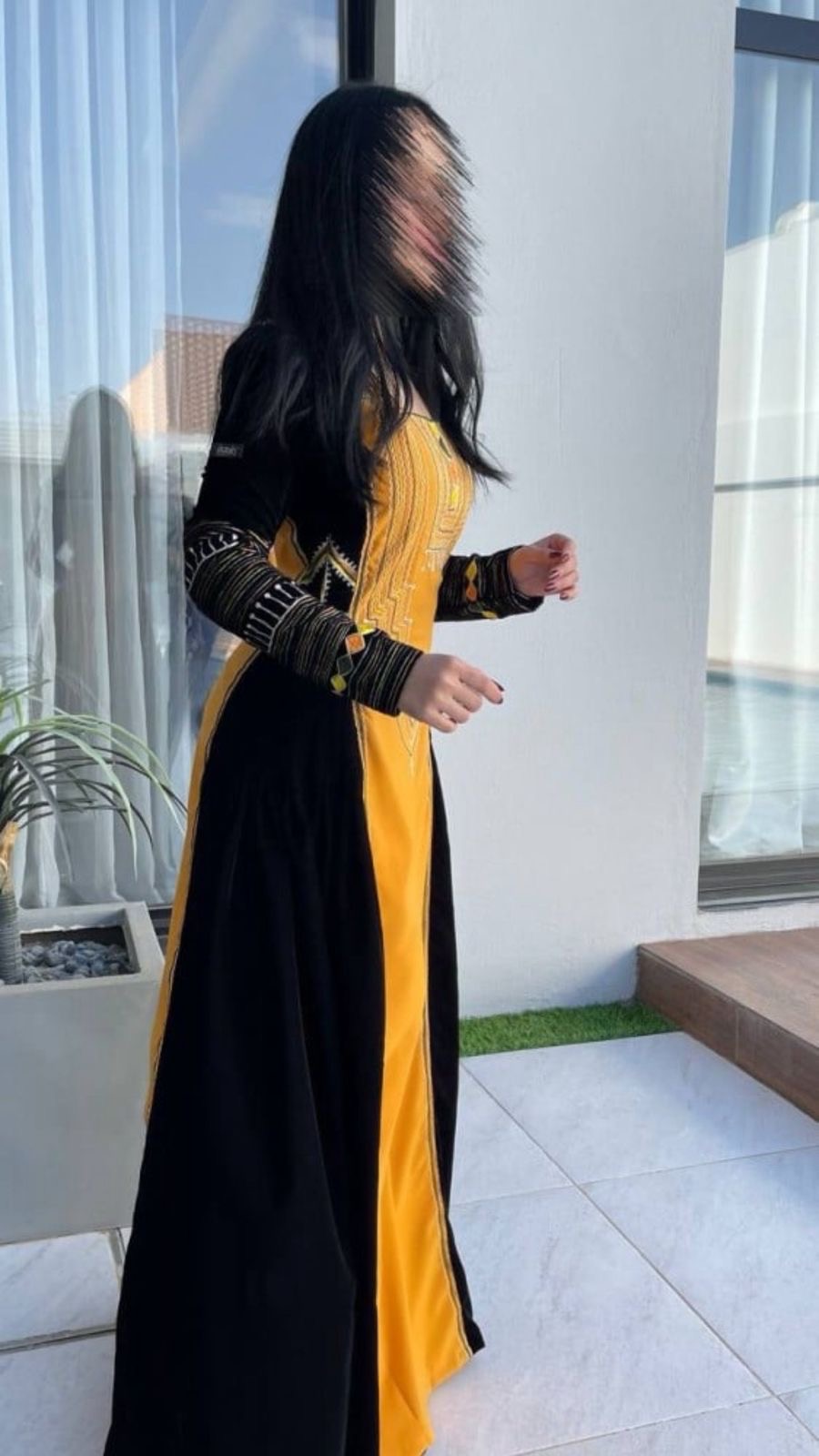  جلابيه يوم التأسيس بقصه راقيه 