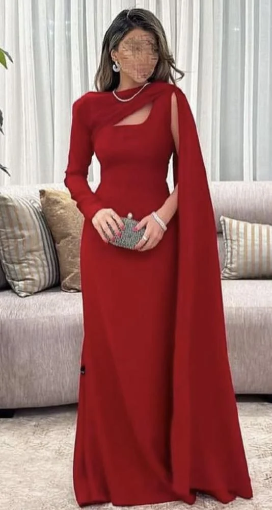 فستان سهره كريب لكراء فخم 