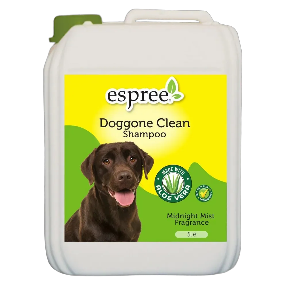 Espree Doggone Clean shampoo Midnight for Dogs 5 Glns 18.92 L
