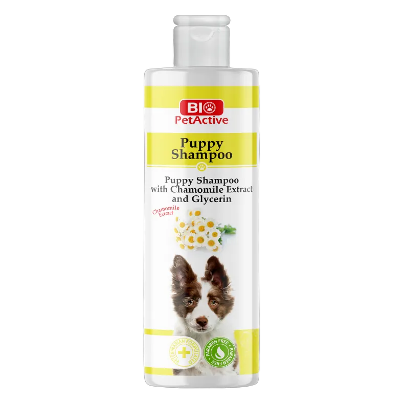 Bio PetActive Shampoo with Chamomile and Glycerin for Puppys