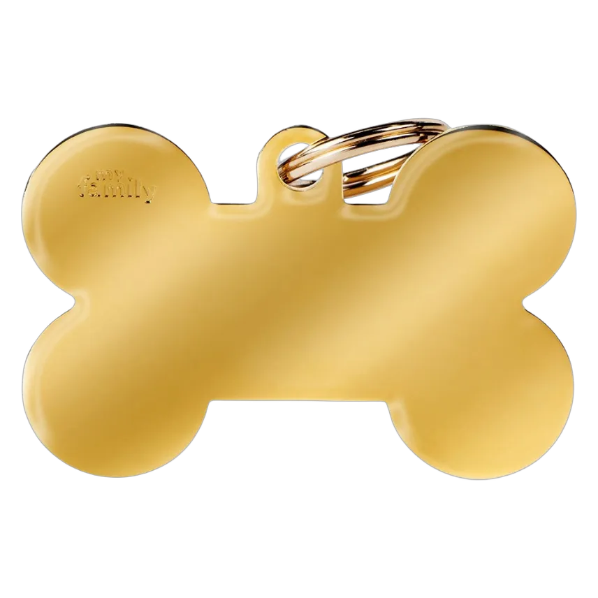 MF Tags BIG BONE GOLDEN BRASS