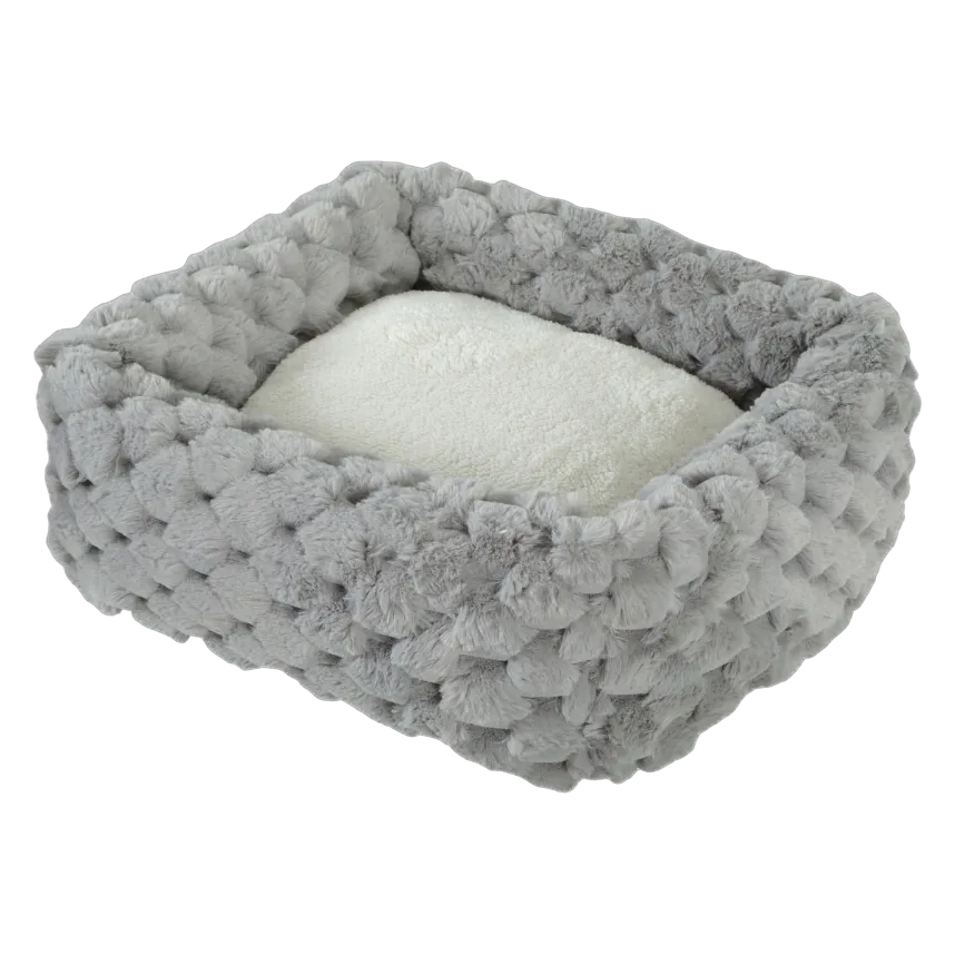 Zolux Abelha Square Pet Bed Grey