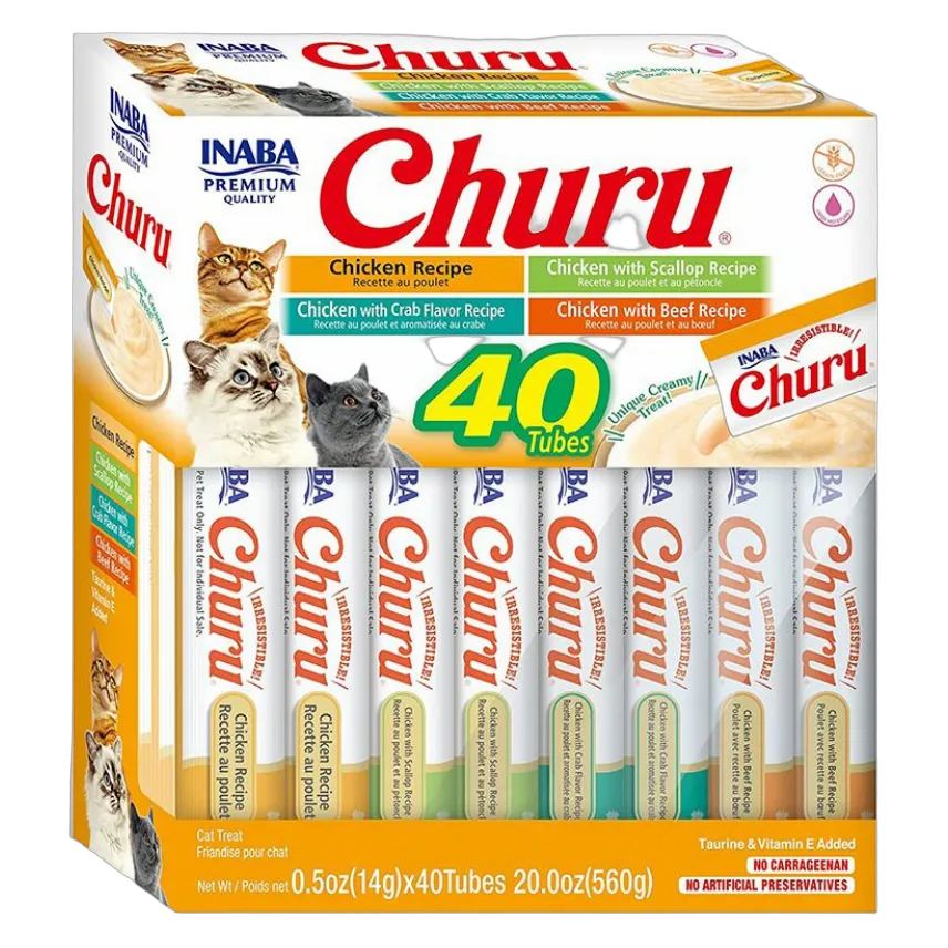 Inaba Churu Chicken Variety 40 x 14g