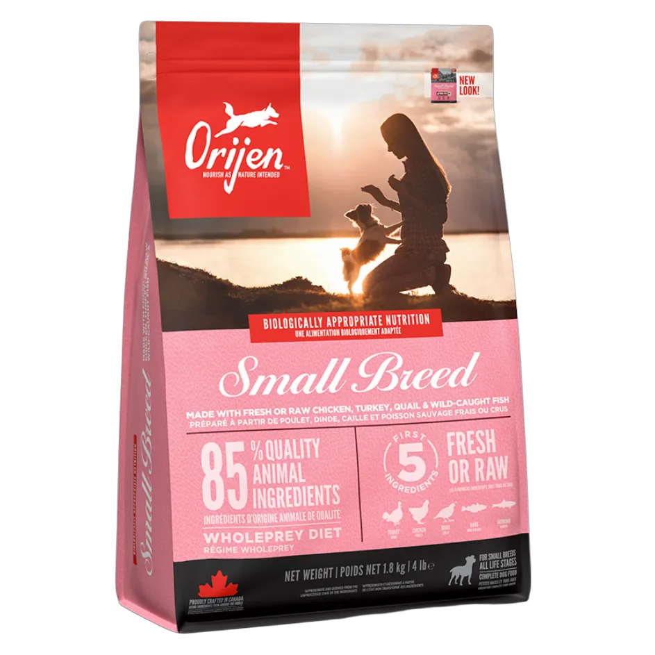 Orijen Dry Food Chicken, Turkey & Fish for S Breed Dogs