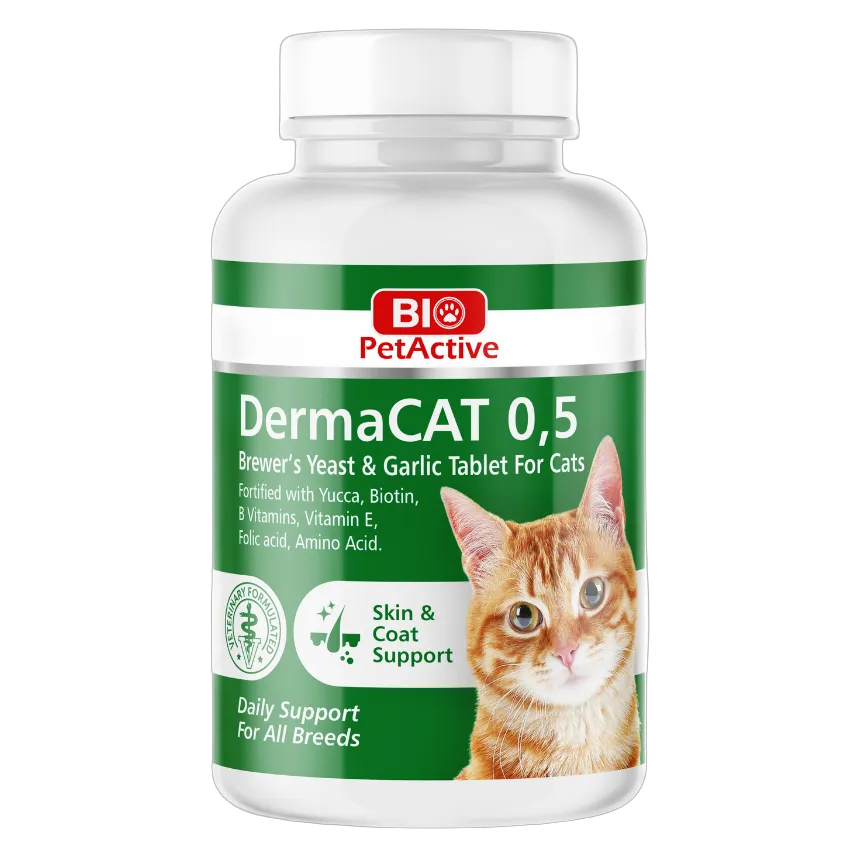 Bio PetActive DermaCat 0,3 Skin & Coat Support 75 Tablets 22.5g