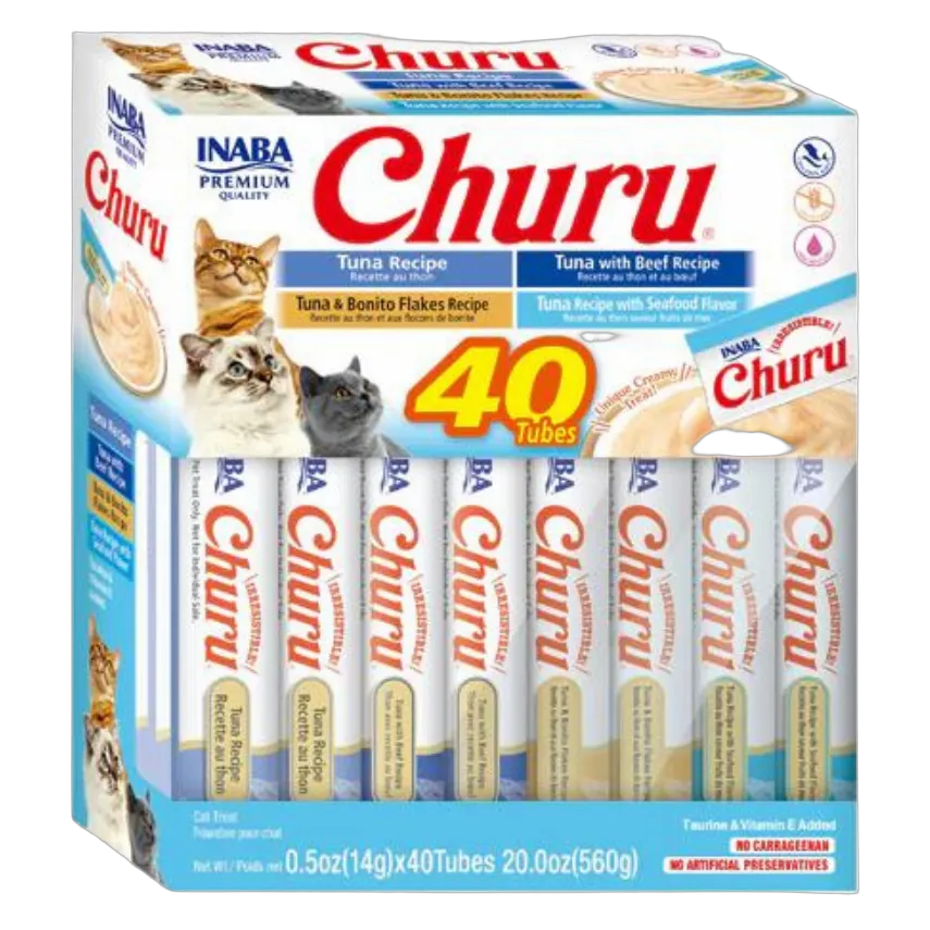 Inaba Churu Tuna Variety 40 x 14g