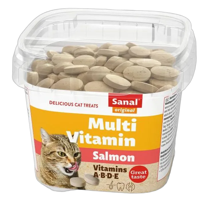 Sanal Multi Vitamin Salmon for Cats 100g