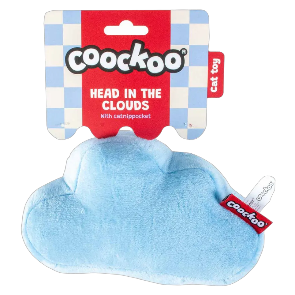 Coockoo Pellow Head in The Clouds 17x7x10,5cm Blue