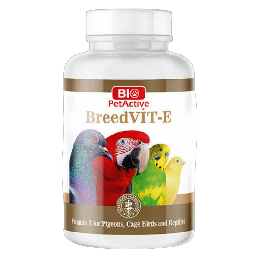 Bio PetActive Breed Vit-E Supplement for Birds 70g