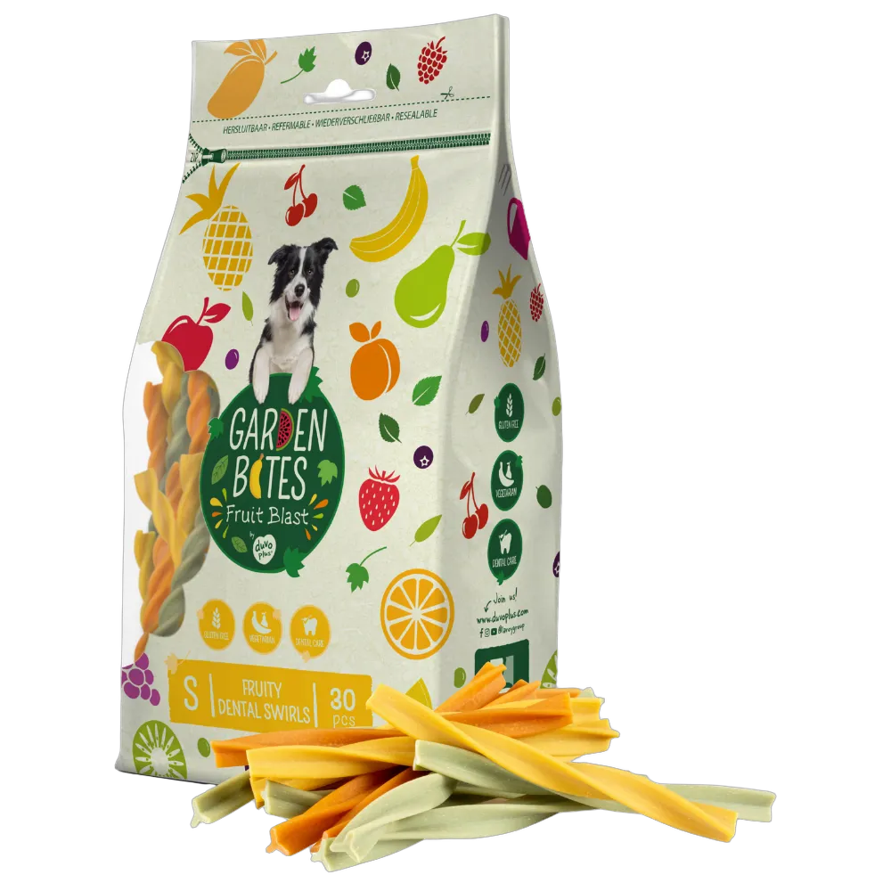 GardenBites Fruity Dental Swirls