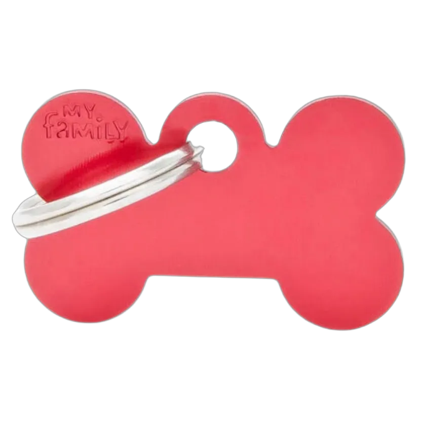 MF Tags Basic XL Red Bone Red