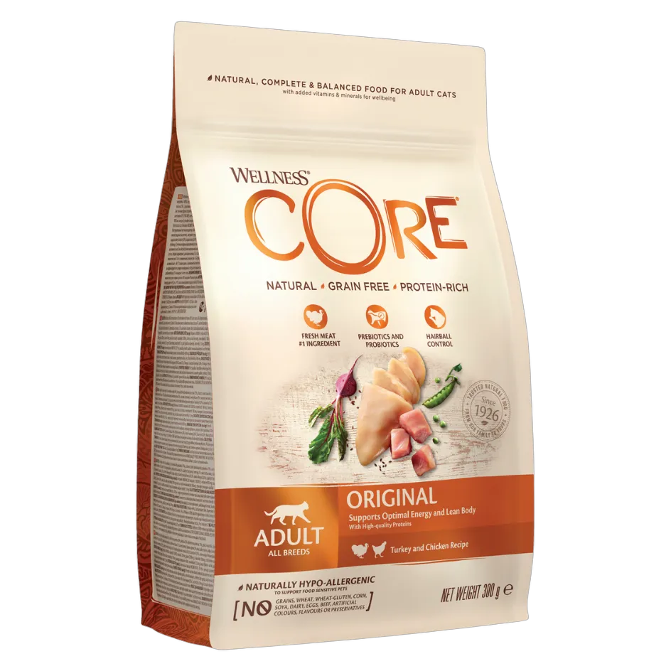 Wellness Core Original Dry Food Chicken with Turkey for Sterilised Cats