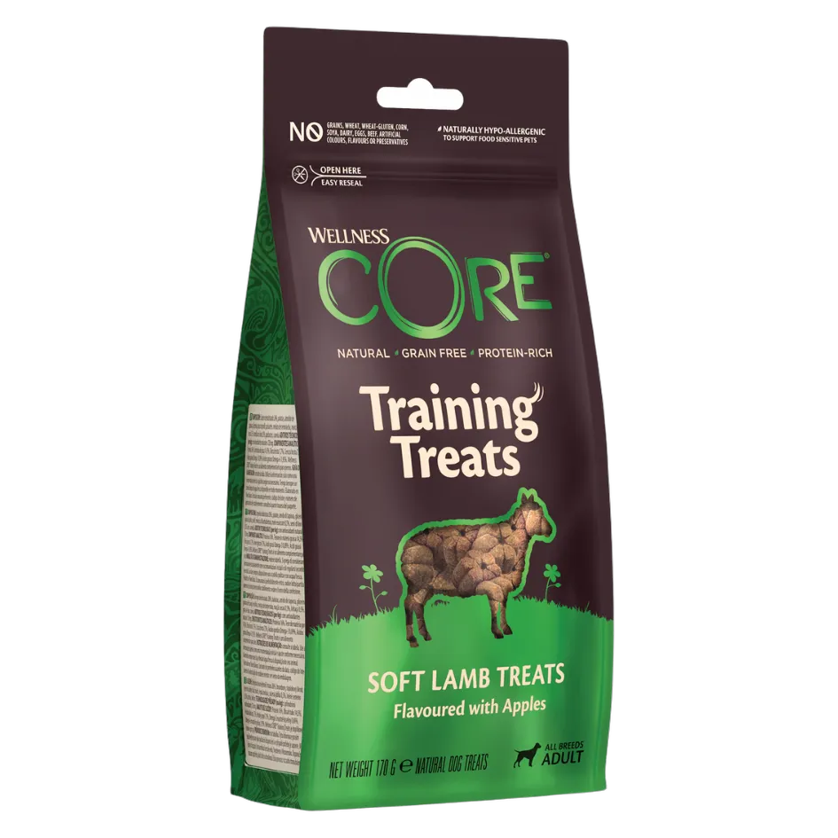 Wellness Core Training Treats Lamb with Apple for Dogs 170g