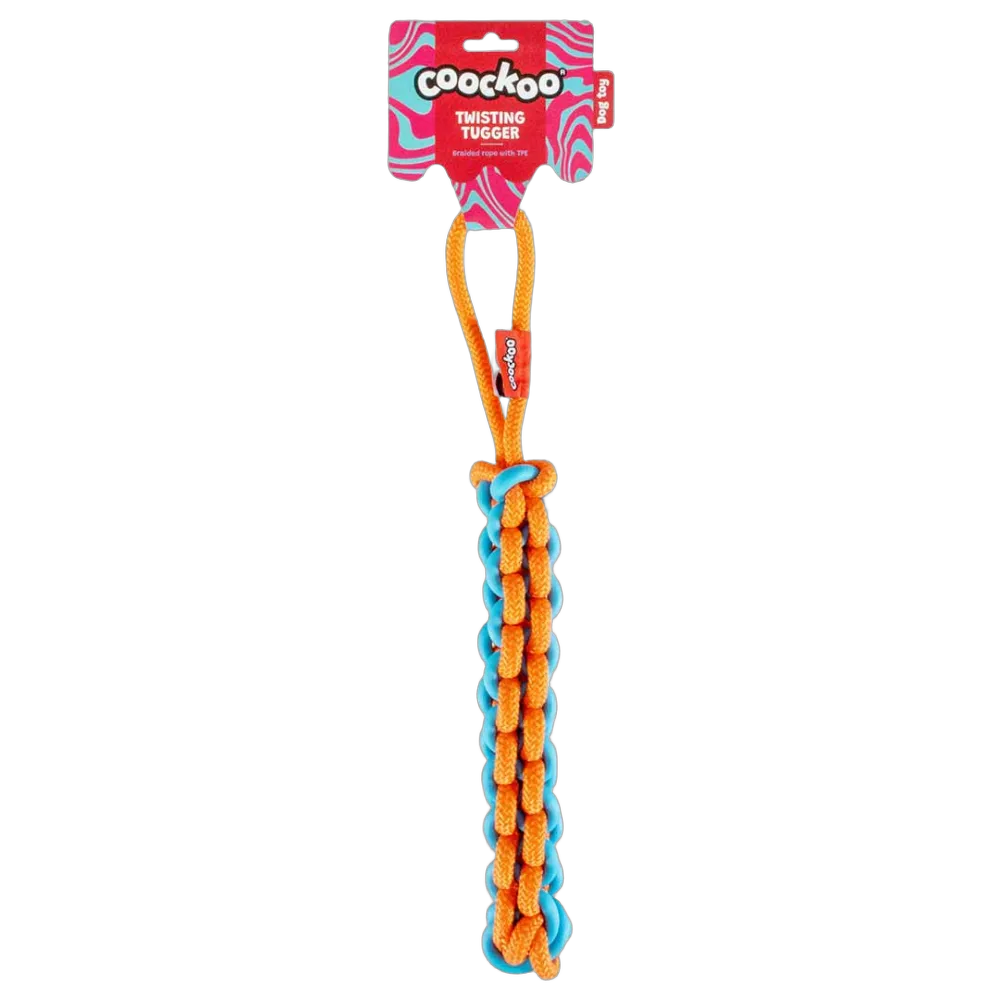 Coockoo Dog Toy Twisting Tugger 45x4,5x4,5cm