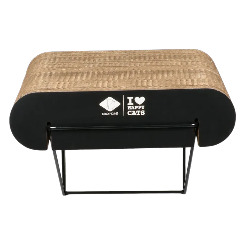 I Love Happy Cats Cardboard wall shelf Brown/Black