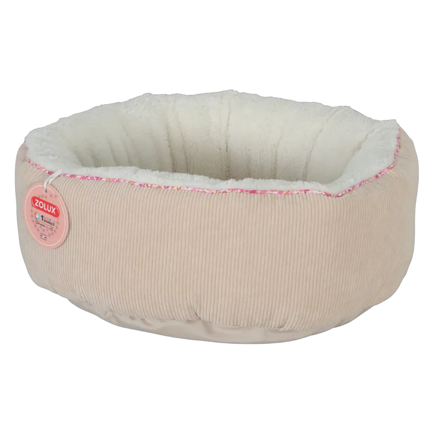 Zolux Bloom Cuddle Pet Bed Beige XL