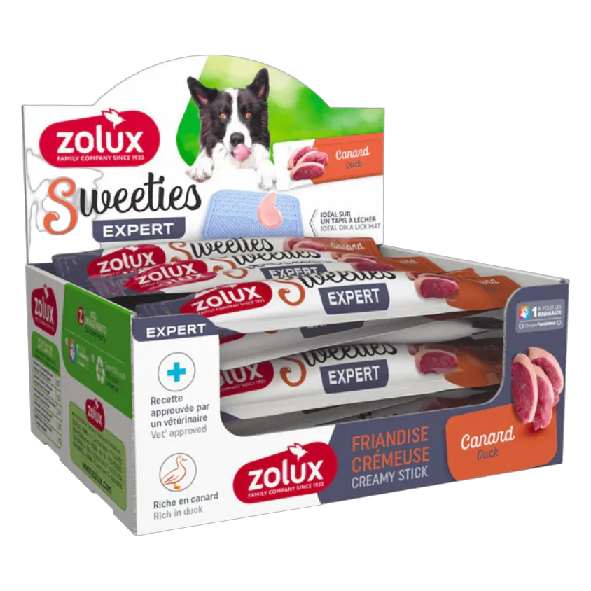 Zolux Sweeties Creamy Treats Duck for Dogs 14g