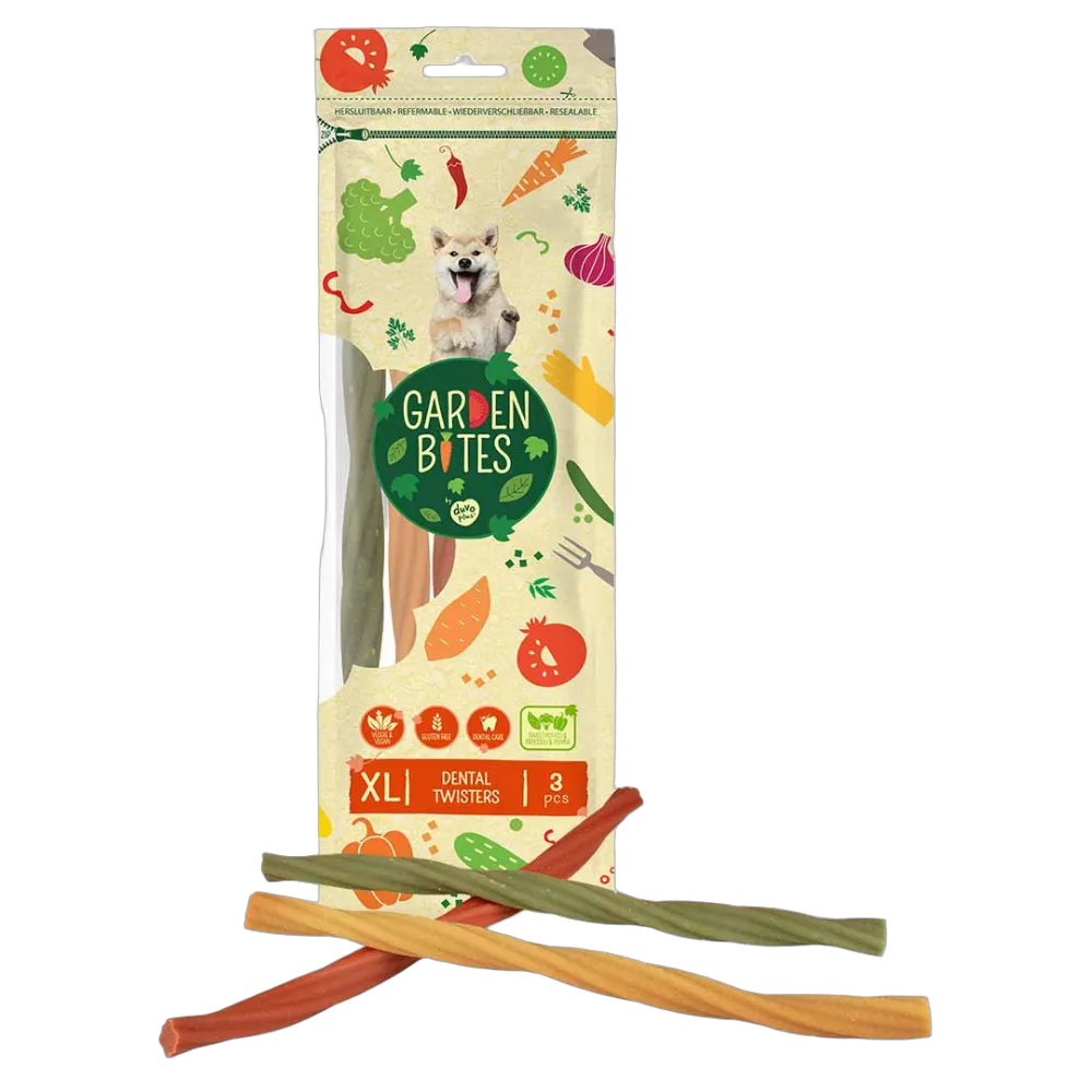 Garden Bites Dental Twisters XL-25cm
