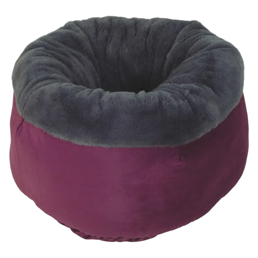 Zolux Louise Snuggle Pet Bed Burgundy