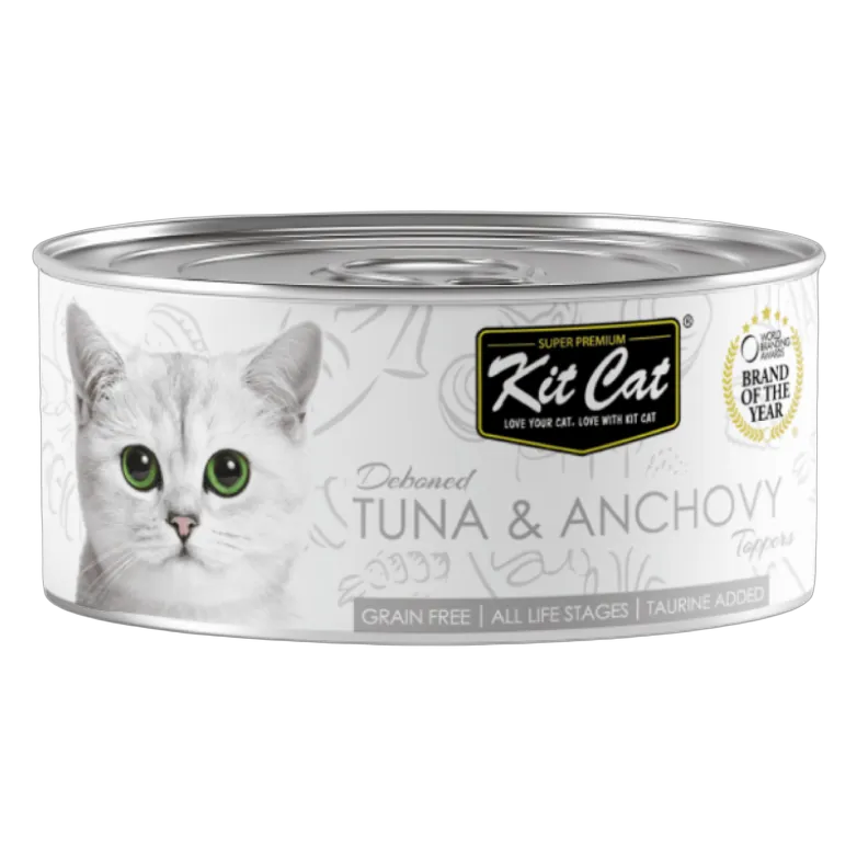 Kit Cat Deboned Tuna & Anchovy 80g