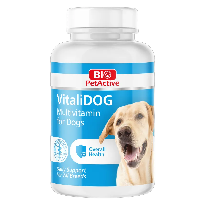 Bio PetActive VitalDog Multivitamin 150 Tablets 75g