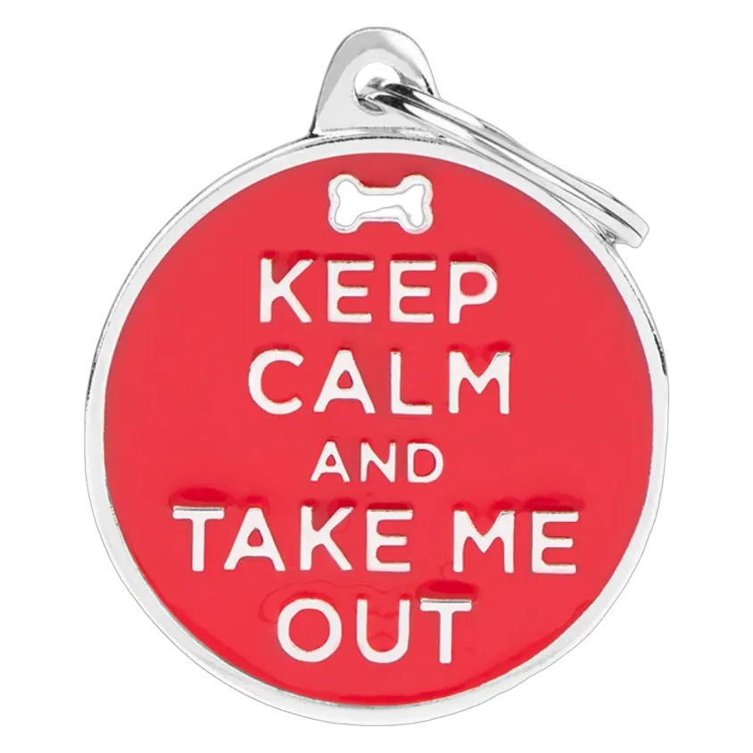 MF Tags KEEP CALM/OUT