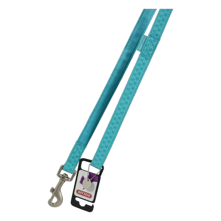 Zolux Macleather Leash 10Mm/1.2M Turquoise