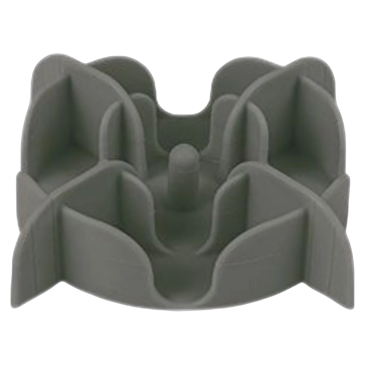 Zolux Silicone Slow Feeder Bowl Insert Medium Gray
