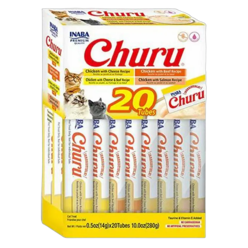 Inaba Churu Chicken & Beef Variety 20 x 14g