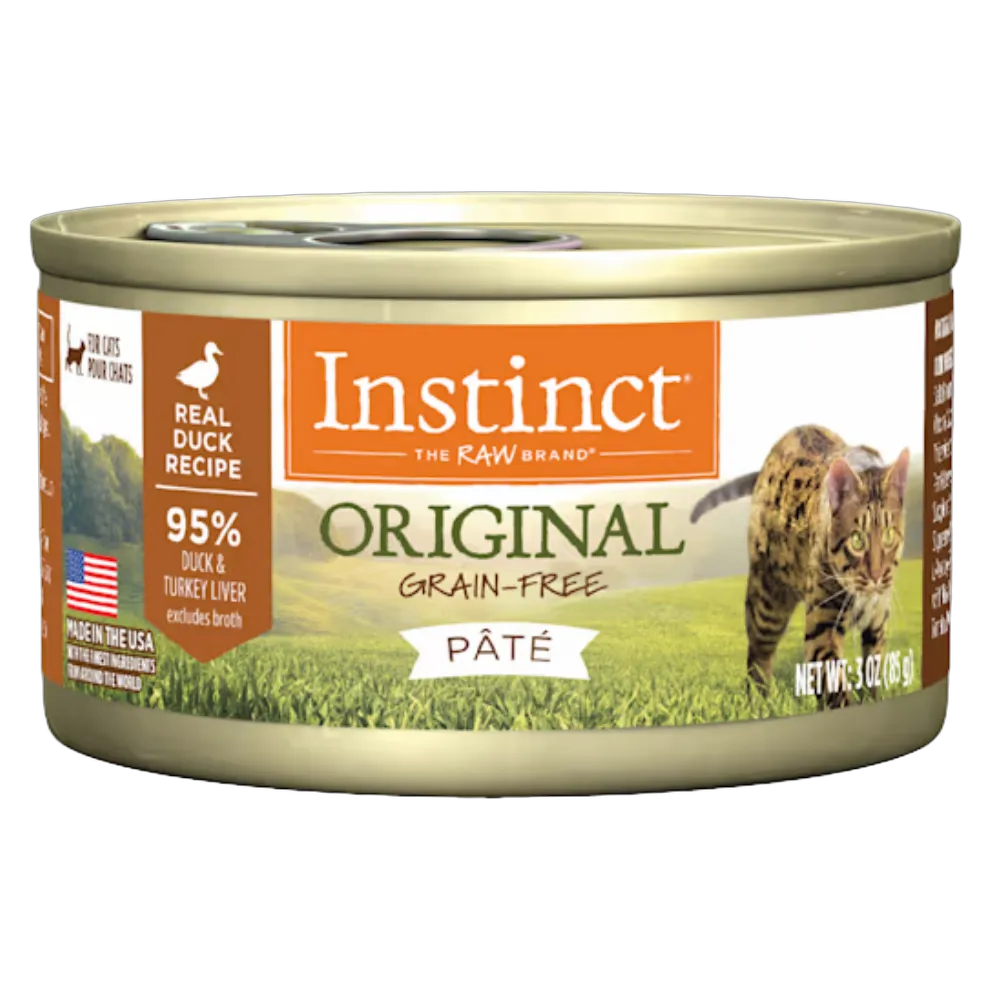 Instinct Original Pate Cans Duck for Cats 85g