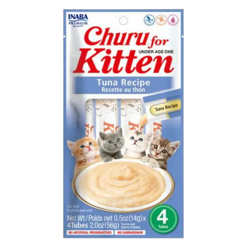 INABA Churu Tuna for Kitten 4x14g